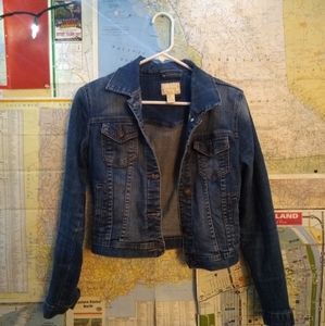 Cropped Jean Jacket